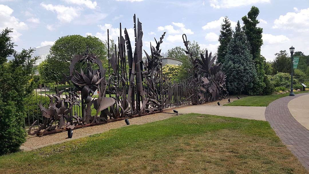 Albert Paley - Cleveland Botanical Garden Gate