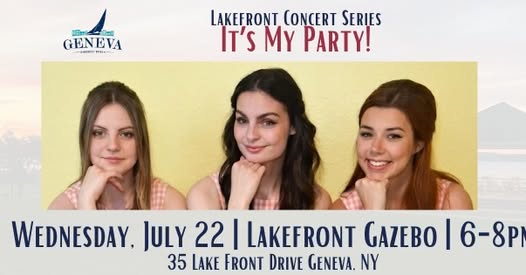 It's My Party Band -Geneva Lakefront Concert Series