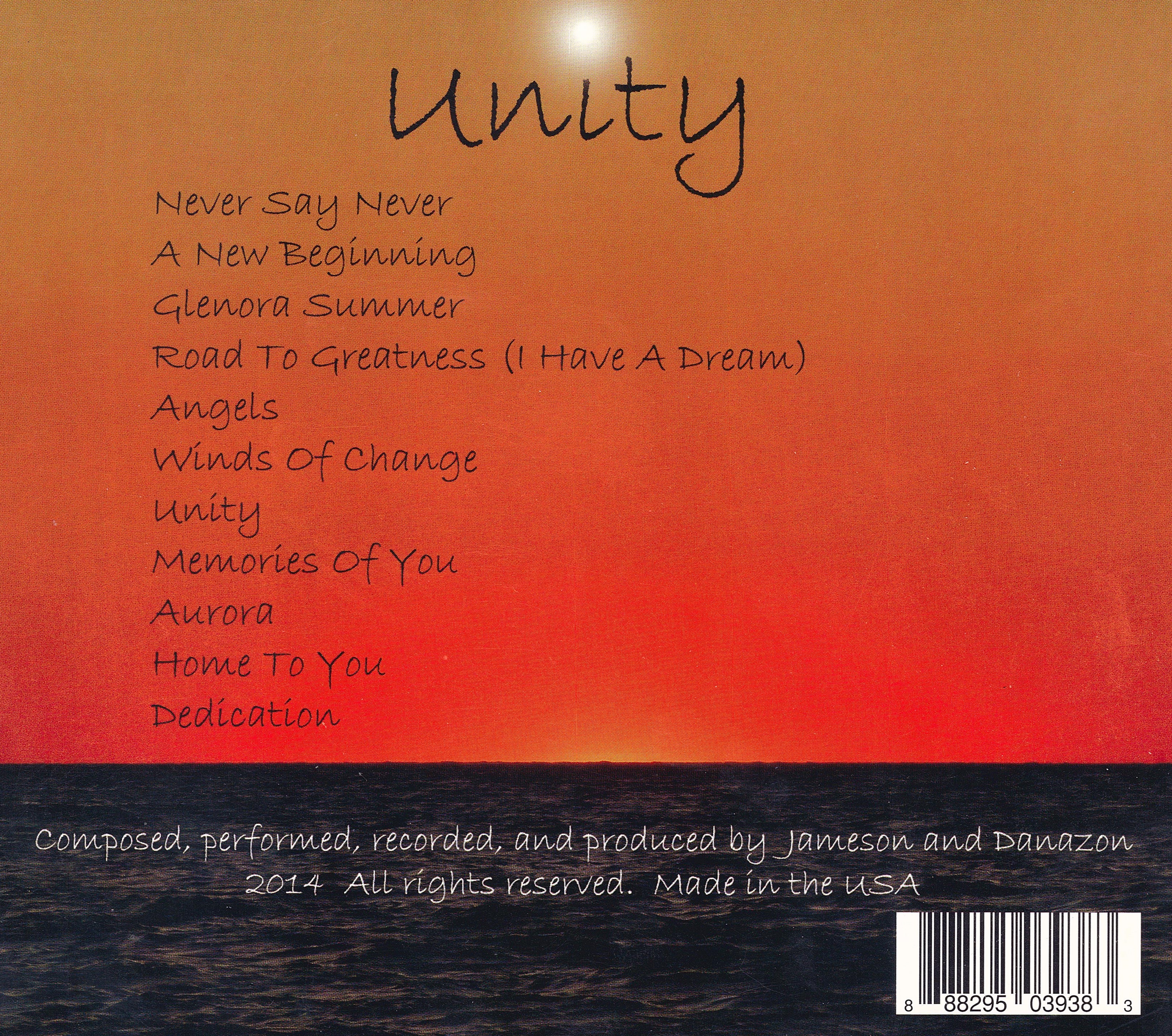 unity back cover